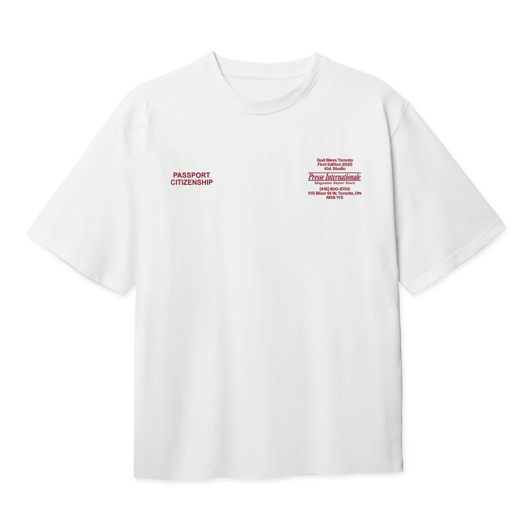 Presse Internationale x God Bless Toronto — Limited T-Shirt